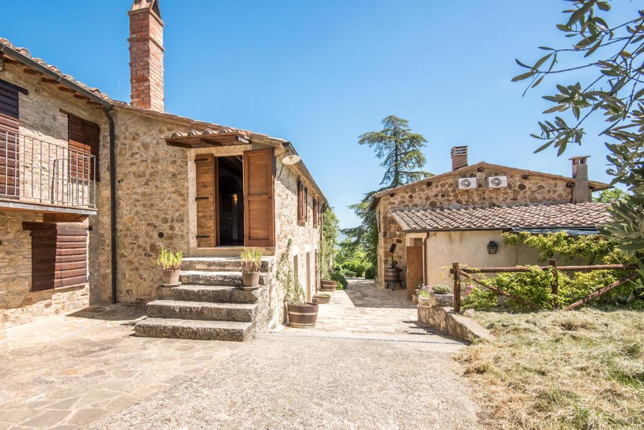 Appartamento Gemma Bianca-Tavoleto Castiglione dʼOrcia Extérieur photo
