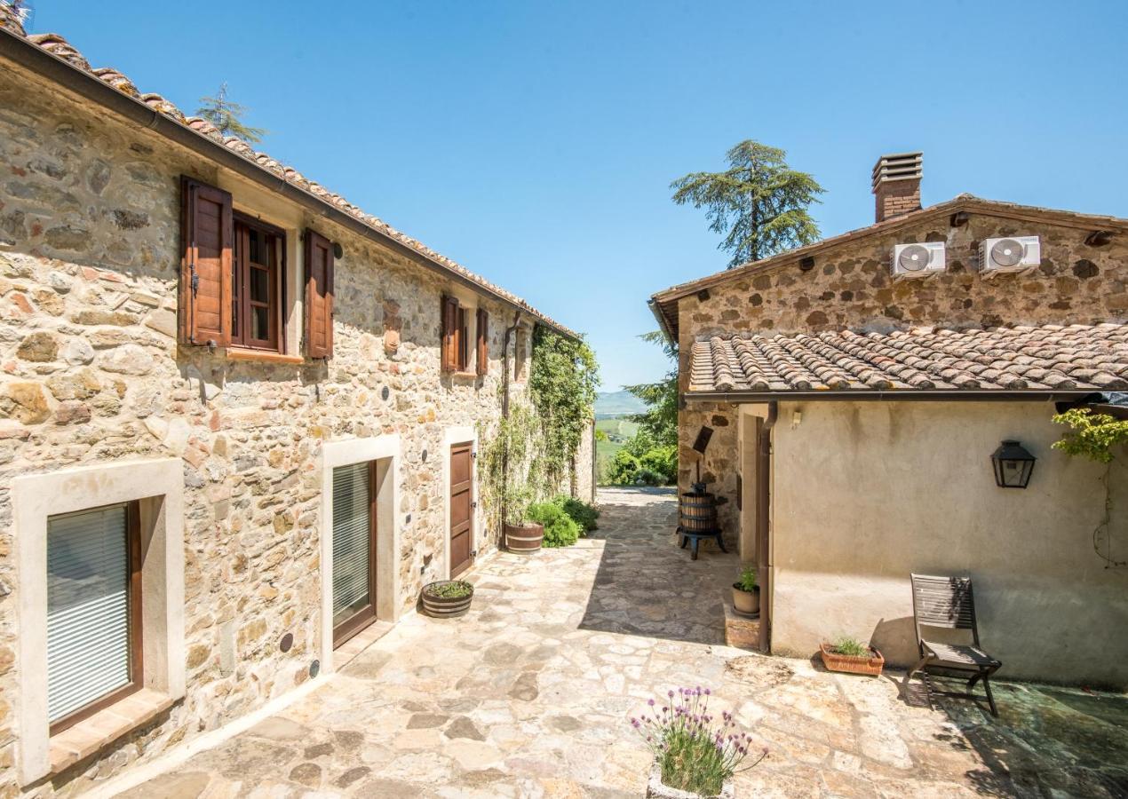 Appartamento Gemma Bianca-Tavoleto Castiglione dʼOrcia Extérieur photo